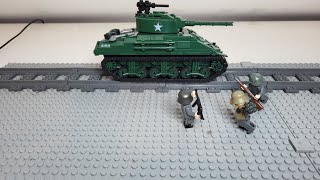 Lets build battle in Normandy DDay 24  Lego WW2 moc [upl. by Star]