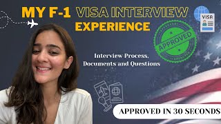 F1 Visa Interview What to Expect and How to Prepare  Mumbai Consulate  Interview tips [upl. by Otanod]