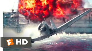 Midway 2019  Destroying the Akagi Scene 710  Movieclips [upl. by Stalder]