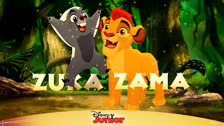 Løvenes garde synger Zuka Zama  Disney Junior Norge [upl. by Ainotahs910]