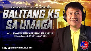 BALITANG K5 SA UMAGA with TED AUJERO FRANCIA amp MANILYN PALEC [upl. by Afira405]