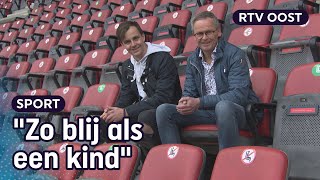 Eindelijk weer FC Twentefans in de Grolsch Veste  RTV Oost [upl. by Mendelsohn]