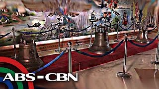 TV Patrol Matapos ang 100 taon  Balangiga Bells nakalapag na sa Pilipinas [upl. by Illak]