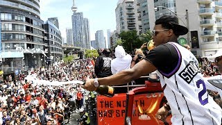 Raptors parade in under 8 minutes Highlights [upl. by Derfiniw117]