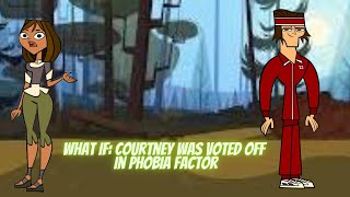 Total Drama What If Courtney was eliminated in Phobia Factor [upl. by Nomaj]