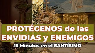 Oración en el Santísimo de PROTECCIÓN Contra ENVIDIAS y ENEMIGOS  15 Minutos en el Santísimo [upl. by Stoughton]