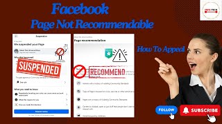 Facebook Page Not Recommendable  Facebook Page Suspended  Page Has Been Unpublished How To Appeal [upl. by Merline]