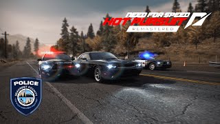 NFS Hot Pursuit Remastered  Multiplayer Gauntlet  SCPD vs Dodge Challenger SRT8 [upl. by Standice523]