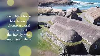 Gearrannan Blackhouse Village Isle of Lewis Outer Hebrides [upl. by Yesiad]