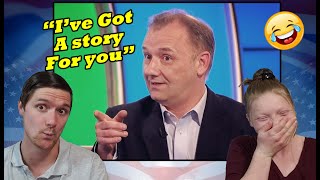 Best Of Bob Mortimer Would I lie To You  Americans React [upl. by Schrader]