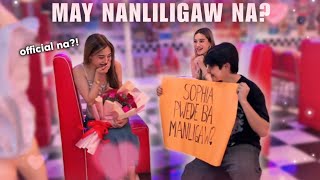 MAY MANLILIGAW NA SI SOPHIA official na ang FranzPhia [upl. by Varuag543]