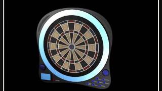 DigiDarts Electronic Dartboard invention with Digital Target Display Ring DTDR [upl. by Horatia558]