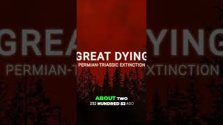 Unlocking Earths Greatest Extinction The Great Dying Explained shorts [upl. by Atnauqal]