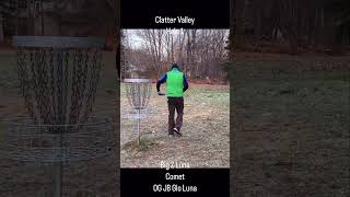 Disc Golf at Clatter Valley Hole 1 discgolf dog [upl. by Lehcnom]