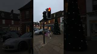 Oakham High Street Yunex Helios CLS Traffic Lights Pedestrian Crossing [upl. by Alih765]