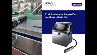 Funcionamiento de codificadora Hitachi [upl. by Karame]