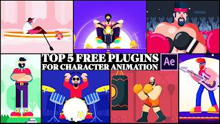 Top 5 Free After Effects Plugins for Character Animation [upl. by Ahsaeit432]