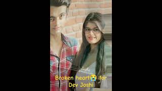 Broken 💔heart dev joshi viral [upl. by Nosrak]