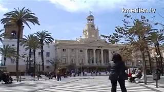 Cadiz Spanien Andalusien Kathedrale Castle Land Leute [upl. by Ielhsa853]