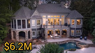 Modern Renovated Lakefront house for sale  1230 Lake Club Dr Greensboro GA 30642  For sale [upl. by Gianna356]