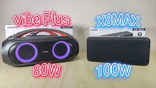 Las Más Poderosas De XDOBO Vibe Plus 80W VS X8MAX 100W Comparación En Español [upl. by Asare]