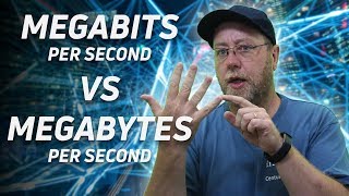 Megabits per second Mbs vs Megabytes per second MBs [upl. by Niamor]