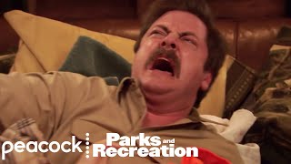 Leslie Knope Shoots Ron Swanson  Parks and Recreation [upl. by Hosea983]