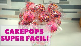 PALETAS DE PASTELCAKEPOPS FACIL DE HACER [upl. by Annodam]