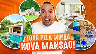 TOUR PELA MINHA NOVA MANSÃO [upl. by Miarhpe]