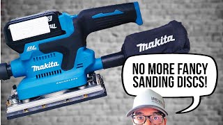 Makita 18v Finishing Sander DBO380 [upl. by Kado519]