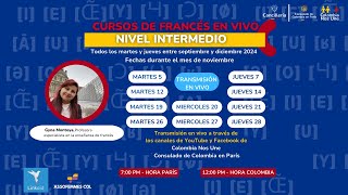 Clases de Francés  Nivel Intermedio  Curso 23 [upl. by Packton159]