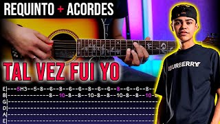 Tal vez fui yo Padrinito Toys  Tutorial Requinto I TABS 🎸Guitarra l Acordes PDF [upl. by Megargee]