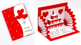 Easy and beautiful greeting cards  Unique and easy birthday card ideas [upl. by Ostap]