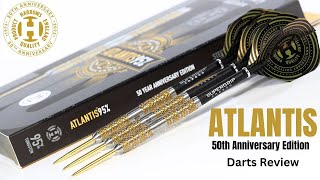 Harrows Darts ATLANTIS 50TH ANNIVERSARY EDITION Darts Review [upl. by Nolyar204]