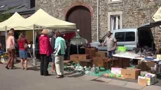 Brocante en rommelmarkten in de Belgische Ardennen [upl. by Rebane235]