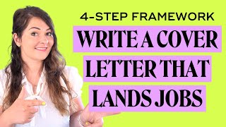 How to write a cover letter 2023 with EXAMPLES  Stand out cover letter hacks 💥 [upl. by Arral]