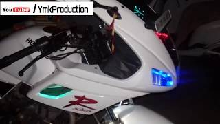 Hero Karizma R Version 2 0 bike led lights modification [upl. by Araic]