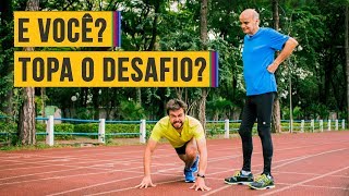 Drauzio desafia Tavião a correr 5 km [upl. by Torhert]