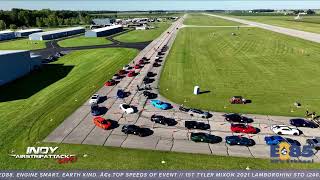 LIVE 12 Mile Airport Drag Racing 240 MPH at Indy Airstrip Attack [upl. by Htabmas]