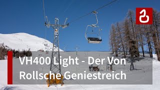 Seilbahnen im Skigebiet Bellwald  Richinen Goms  Wallis [upl. by Linneman]