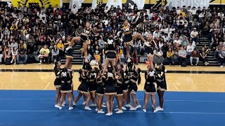 Lathrop High School Cheer  Homecoming 2024 SPARTATTACK [upl. by Shaum]