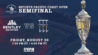 2024 Netjets Pacific Coast Open Semifinal  Bentley Estates vs Carbenella Polo [upl. by Wendy]