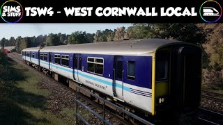 Train Sim World 4  West Cornwall Local  Full Line Run amp Free Roam Fun  St Ives Quest [upl. by Curran]