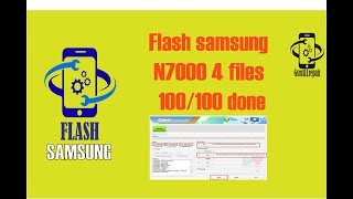 SAMSUNG N7000 FIRMWARE 4 files 100100 done [upl. by Corrianne913]