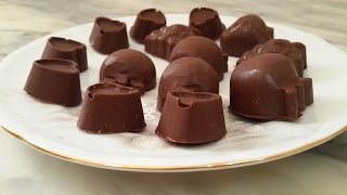 Petits coeurs croquants chocolat aux noisettes et amandes [upl. by Notlrahc156]