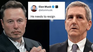 Elon Musk calls on FAA chief to resign after telling lies according to SpaceX [upl. by Norahc774]