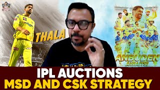 IPL AUCTIONS  MSD AND CSK STRATEGY  RK Games Bond [upl. by Cassidy830]