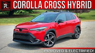 The 2023 Toyota Corolla Cross Hybrid XSE Is A Fuel Thrifty Electrified Small SUV [upl. by Holly-Anne]