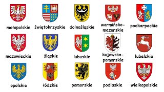 Wszystkie Polskie WOJEWÓDZTWA Opisane w 13 Minut [upl. by Anniahs277]