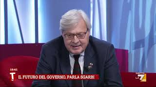 Giambruno Sgarbi quotUno che si chiama Scanzi Ha ragione lui tutti i genitori dicono di non [upl. by Nnyliram]